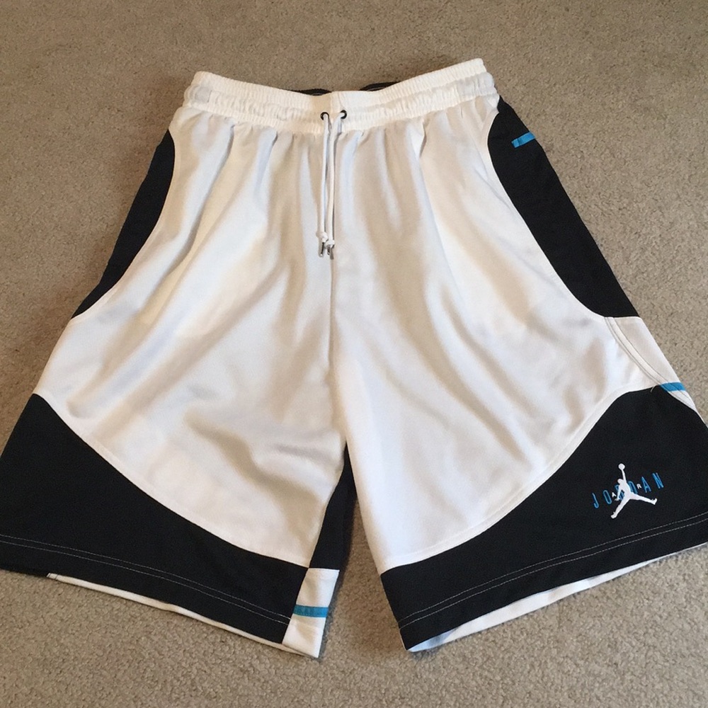 Men’s Air Jordan Retro Powder Blue Shorts Large